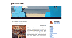 Desktop Screenshot of germanistica.net